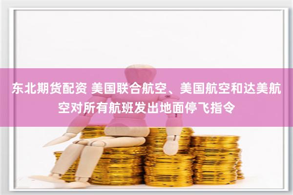 东北期货配资 美国联合航空、美国航空和达美航空对所有航班发出地面停飞指令